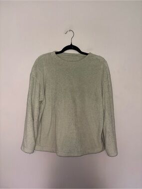 Green Fleece Sweater